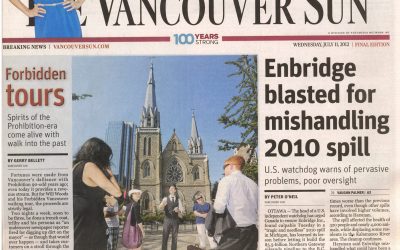 Forbidden Vancouver featured on front page of Vancouver Sun