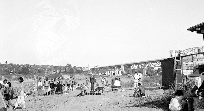Brown Skin Beach, 1932. City of Vancouver Archives #Park N9.5.
