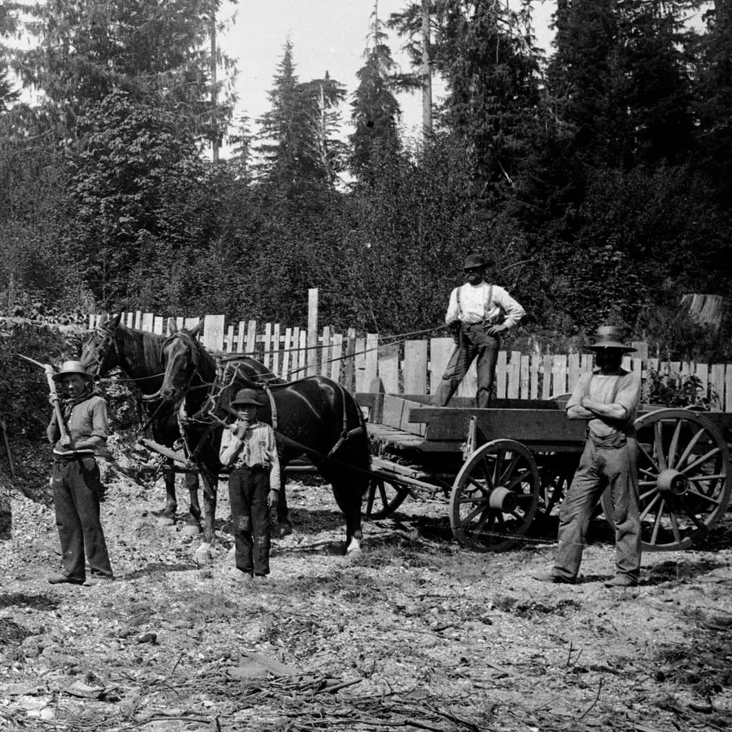 Archives SGN 91 1888 Park Road Stanley Park 8 feet deep shell deposits 2