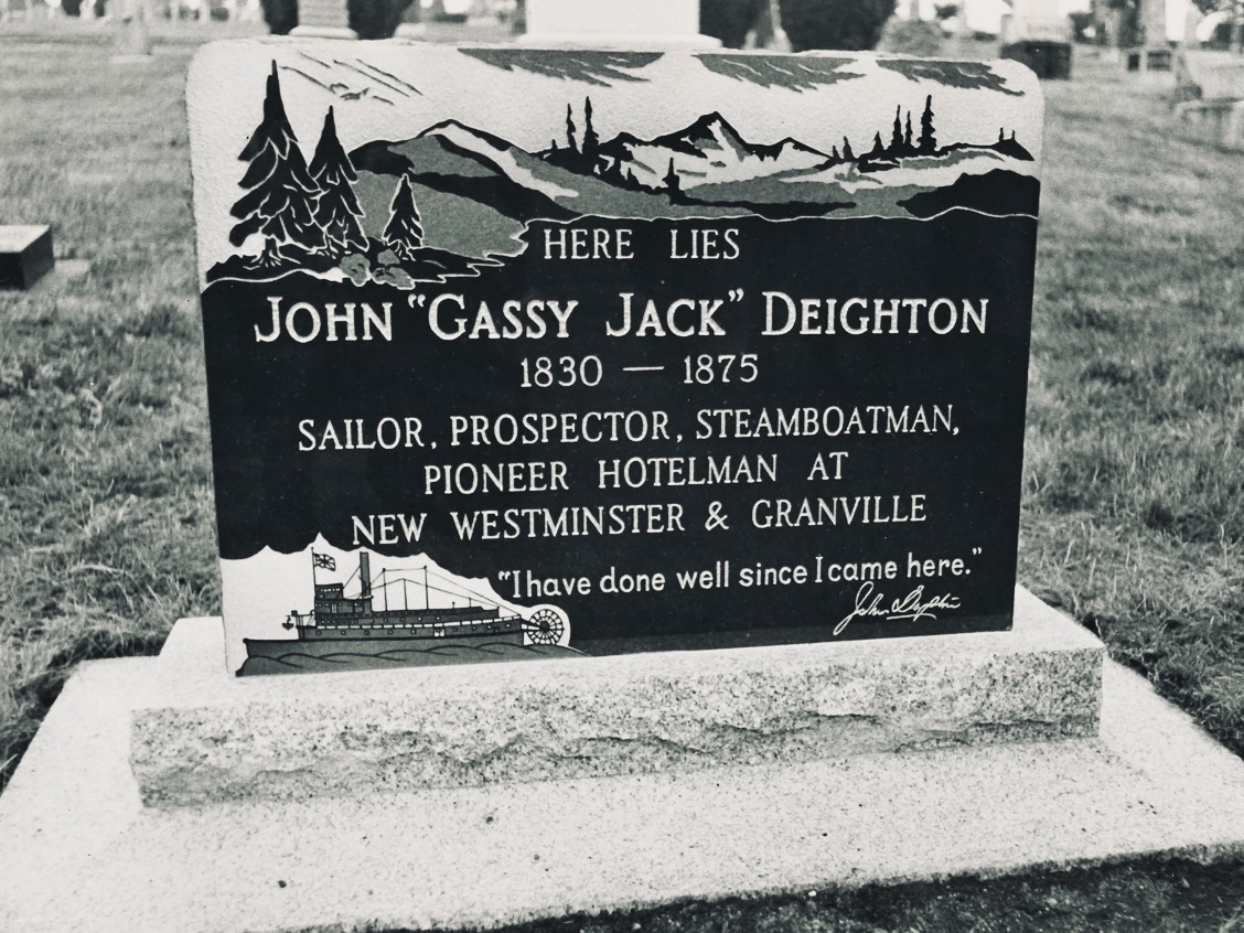 Was Gassy Jack's Statue Toppled By His Courageous Wife? 6 Deighton Grave