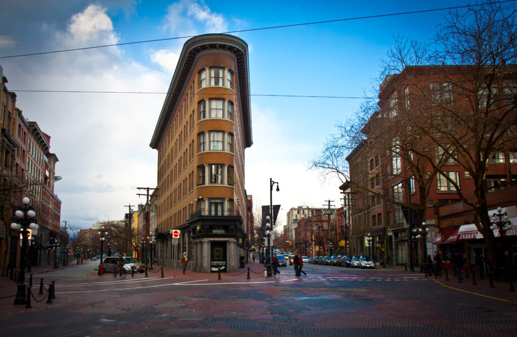 Hotel Europe Gastown Vancouver – historic flatiron building