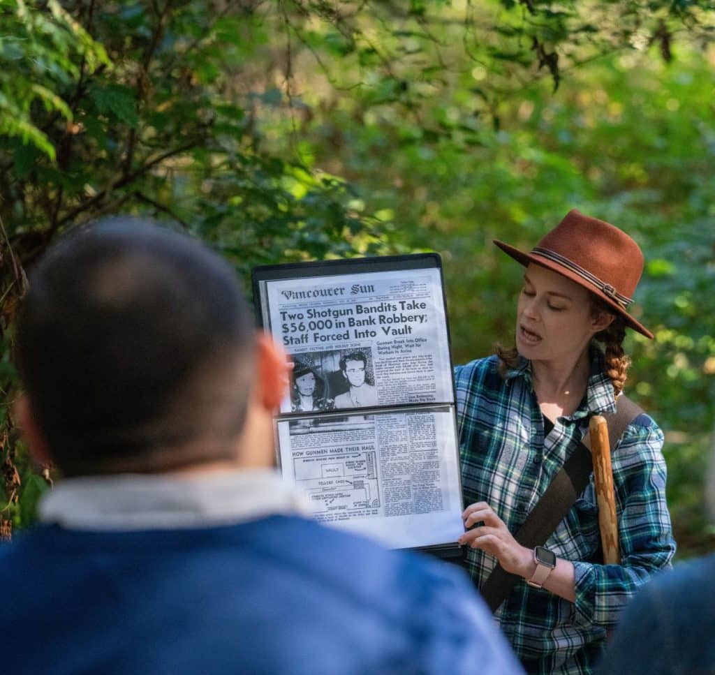 Beyond the Pitch: The Forbidden Guide to Vancouver During FIFA 26 2 Things to do in Vancouver during FIFA 2026: Forbidden Vancouver's Dark Secrets of Stanley Park Tour in action with tales of buried treasure.